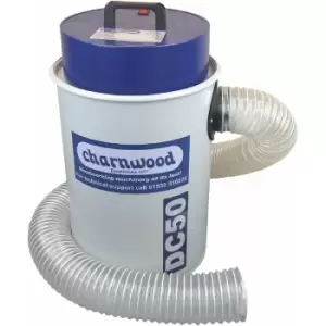 Charnwood DC50 High Filtration Vacuum Extractor, 50L Capacity