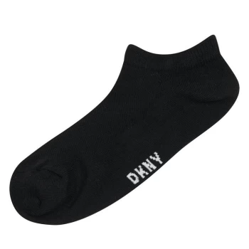 DKNY 3 Pack Trainers Socks - Black