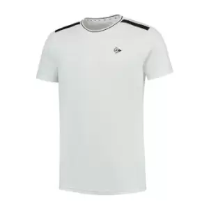 Dunlop Club Crew T Shirt Mens - White