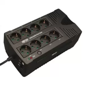 Tripp Lite AVRX750UD AVR Series 230V 750VA 450W Ultra-Compact Line-Interactive UPS with USB port CEE7/7 Schuko Outlets