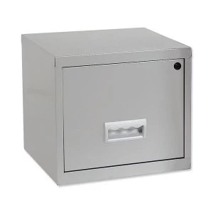 Pierre Henry Filing Cube Cabinet Steel Lockable 1 Drawer A4 Silver Ref 599000