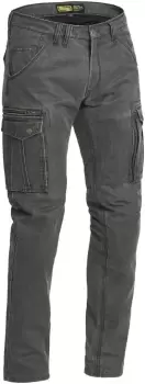 Lindstrands Luvos Cargo Motorcycle Textile Pants, grey, Size 50, grey, Size 50