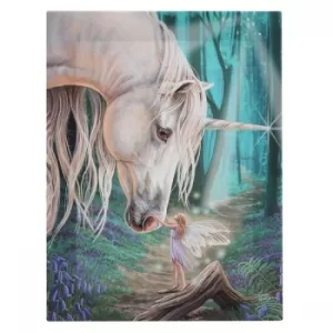 19x25 Fairy Whispers Canvas Plaque by Lisa Parker