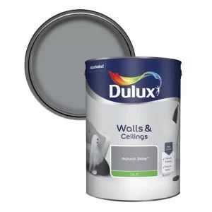 Dulux Walls & Ceilings Natural Slate Silk Emulsion Paint 5L