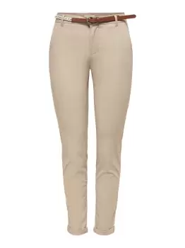 ONLY Classic Chinos Women Beige