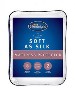 Silentnight Luxury Collection Soft As Silk Mattress Protector