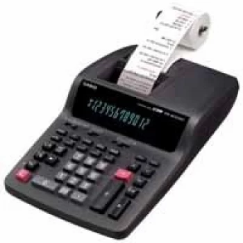 Casio Calculator Printing Euro Tax Mains-power 12 Digit 3.0 Lines/sec