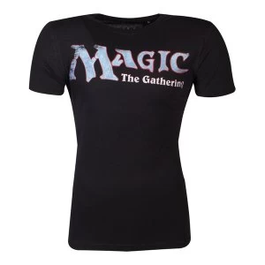 Hasbro - Magic: The Gathering Logo Mens Large T-Shirt - Black