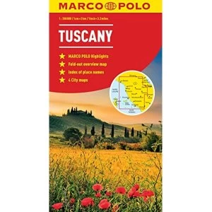Tuscany Marco Polo Map Sheet map, folded 2011