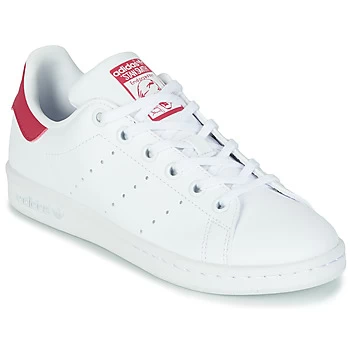 adidas STAN SMITH J SUSTAINABLE Girls Childrens Shoes Trainers in White