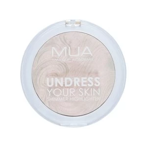 MUA Undress Your Skin Highlighting Powder - Peach Diamond White