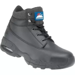 4040 Black Safety Boots with Eva/Rubber Soles - Size 8