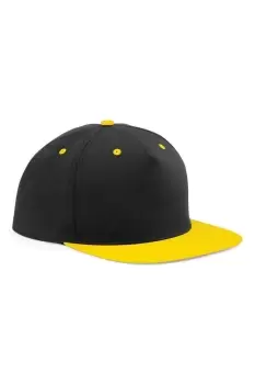 5 Panel Contrast Snapback Cap (Pack of 2)