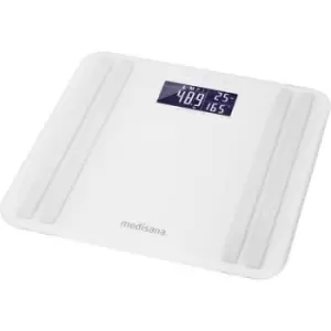 Medisana BS 465 Smart bathroom scales Weight range 150kg White