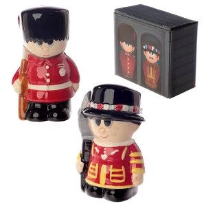 Beefeater and Guardsman Salt and Pepper Set