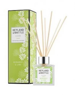 Heyland & Whittle Home Reed Diffuser - Bergamot and Lime