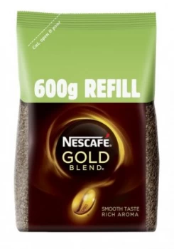 Nescafe Gold Blend Instant Coffee Refill Pack - 600 g