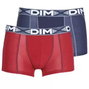 DIM 3D FLEX AIR X 2 mens Boxer shorts in Blue - Sizes EU M,EU S,EU XL,EU L,EU XXL
