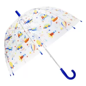 X-brella Childrens/Kids Cars & Plane Umbrella (One SIze) (Blue)