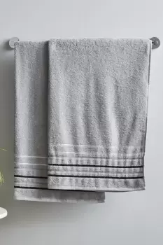 'Java Stripe' Bath Sheet Pair