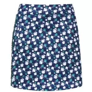 Callaway Mini Floral Skirt - Blue