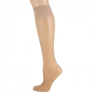 Aristoc 2 pair pack 15 denier support knee high socks - Pink