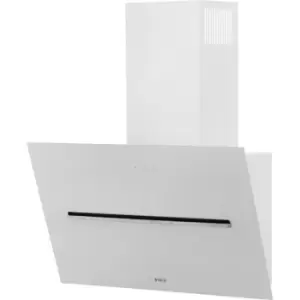 Elica SHY-WH-60 60cm Chimney Cooker Hood - White Glass - For Ducted/Recirculating Ventilation