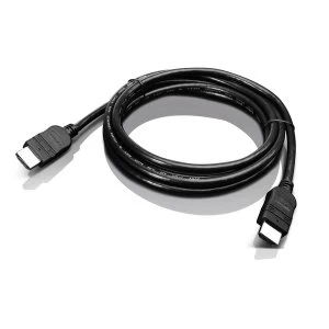 Lenovo 2.0m Type A HDMI Cable (Standard) Black