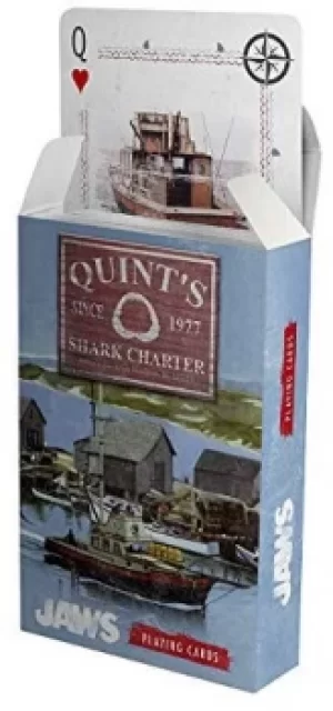 Jaws Quints Shark Character Playing Cards