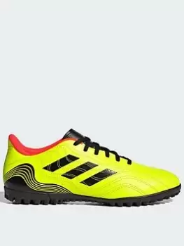 adidas MENS COPA 20.4 ASTRO TURF FOOTBALL BOOT, Yellow, Size 9.5, Men