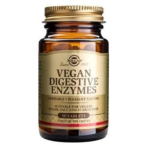 Solgar Vegan Digestive Enzymes Chewable Tablets 250 Tablets