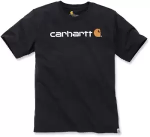 Carhartt EMEA Core Logo Workwear Short Sleeve T-Shirt, black, Size XL, black, Size XL