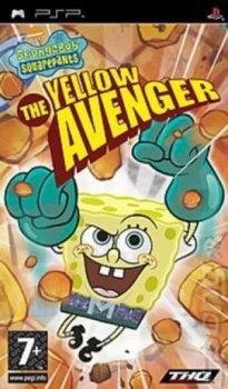SpongeBob Squarepants The Yellow Avenger PSP Game