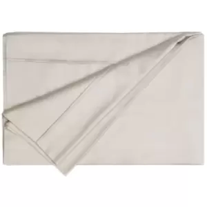 Belledorm - 200 Thread Count Egyptian Cotton Flat Sheet (Single) (Oyster) - Oyster
