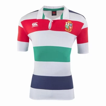 Canterbury British and Irish Lions Cotton Shirt Mens - White/Red/Navy