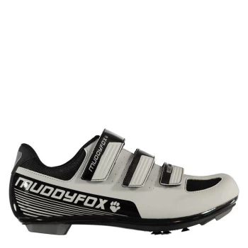 Muddyfox RBS100 Junior Cycling Shoes - White/Black