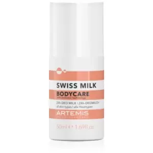 ARTEMIS SWISS MILK Bodycare antiperspirant cream 50ml