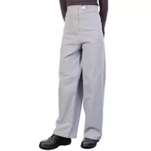 BonChef Classic Ladies Chef Trousers 28" (Royal/White) - Royal/White
