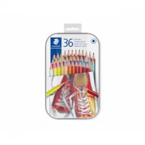 Staedtler Colouring Pencils Tin Pack of 36