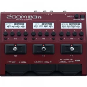 Zoom B3n Multi Effects Processor for Bassists
