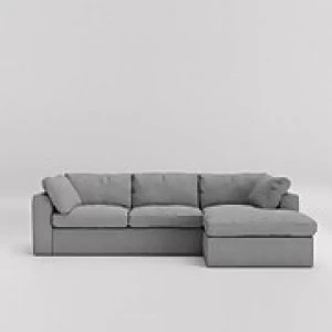 Swoon Seattle Smart Wool Corner Sofa - Right Hand Side - Corner Sofa - Pepper