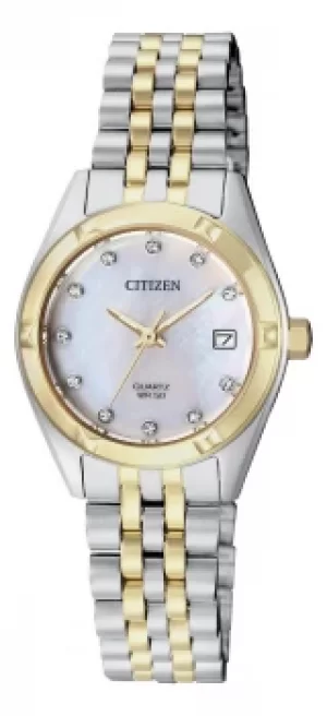 Citizen Ladies Multicoloured Stainless Steel Bracelet Watch