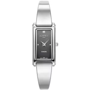 Roamer 866845 41 55 20 Elegance Diamond Silver Tone Wristwatch