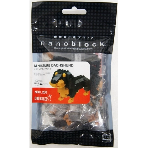 Nanoblock Mini Collection - Miniature Dachshund Building Set