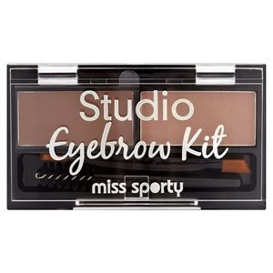 Miss Sporty - Studio Eyebrow Kit Medium Brown Brown