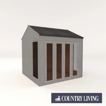 Country Living Hawksworth 8 x 8 Summerhouse Painted + Installation - Thorpe Towers