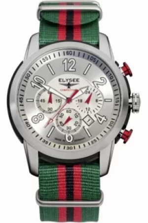 Mens Elysee The Race I Chronograph Watch 80523