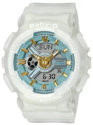 Casio Ladies Baby G Seaglass Strap Watch BA-110SC-7AER
