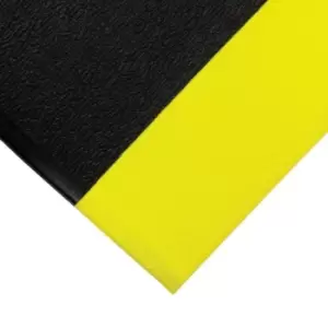 0.9m x 1.5m Pre-cut Mat with Yellow Edge