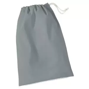 Westford Mill Cotton Stuff Bag - 0.25 To 38 Litres (L) (Pure Grey)